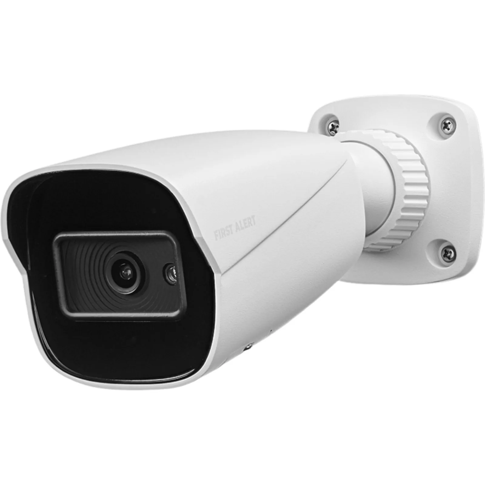 Cámara tipo bala CX4B con IA / 8MP Ultra HD (4K) / Sensor CMOS 1/2.8" / Lente 2.8 mm 125° / Detección IA Personas-Vehículos-Animales-Paquetes / IR 50 m (164 ft) / IP67 / PoE + 12VDC / MicroSDXC 1 TB / Total Connect 2.0