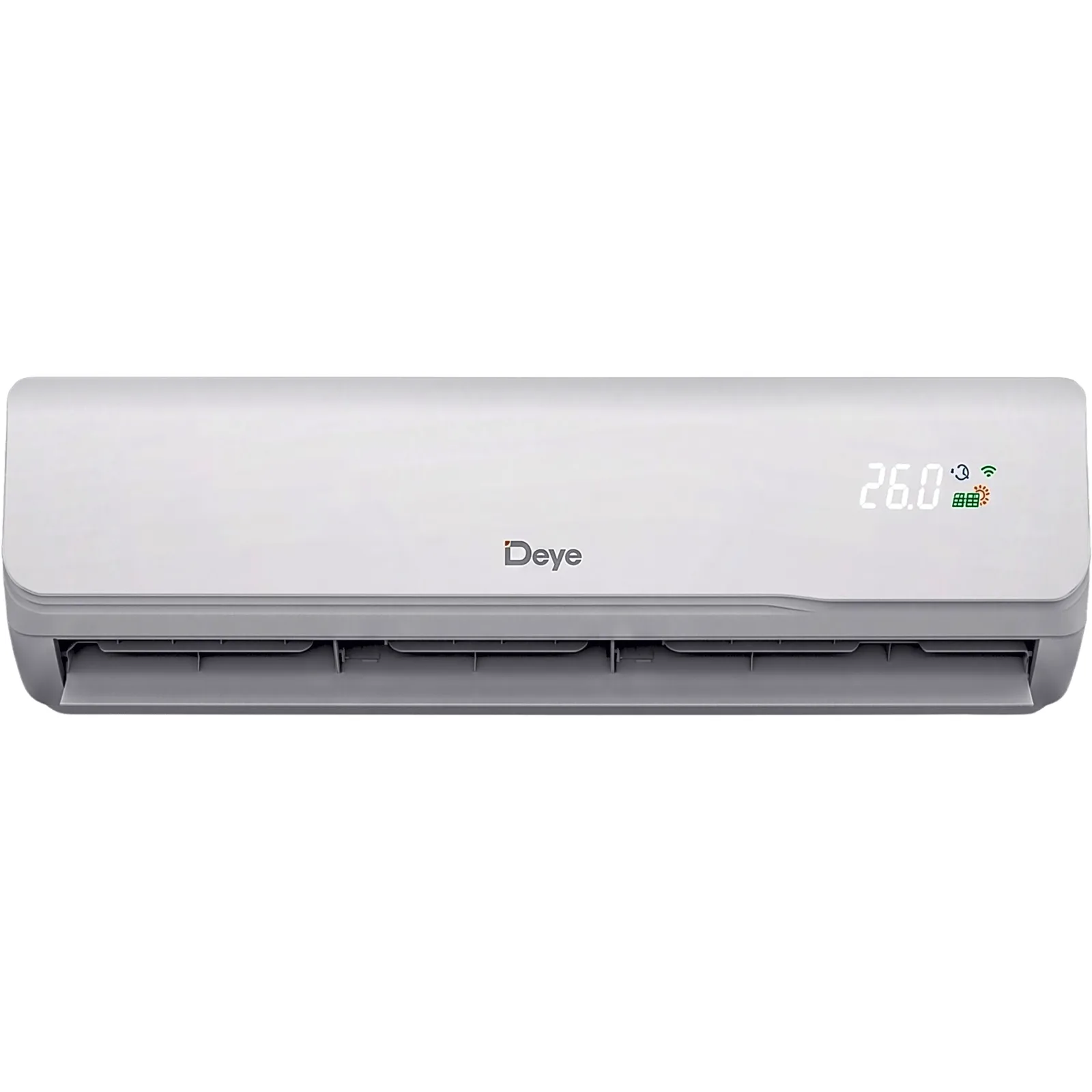 Minisplit Solar Híbrido AC/DC / 24,000 BTUs ( 2 TON ) / Inversor DC / Control por WiFi / 220Vca