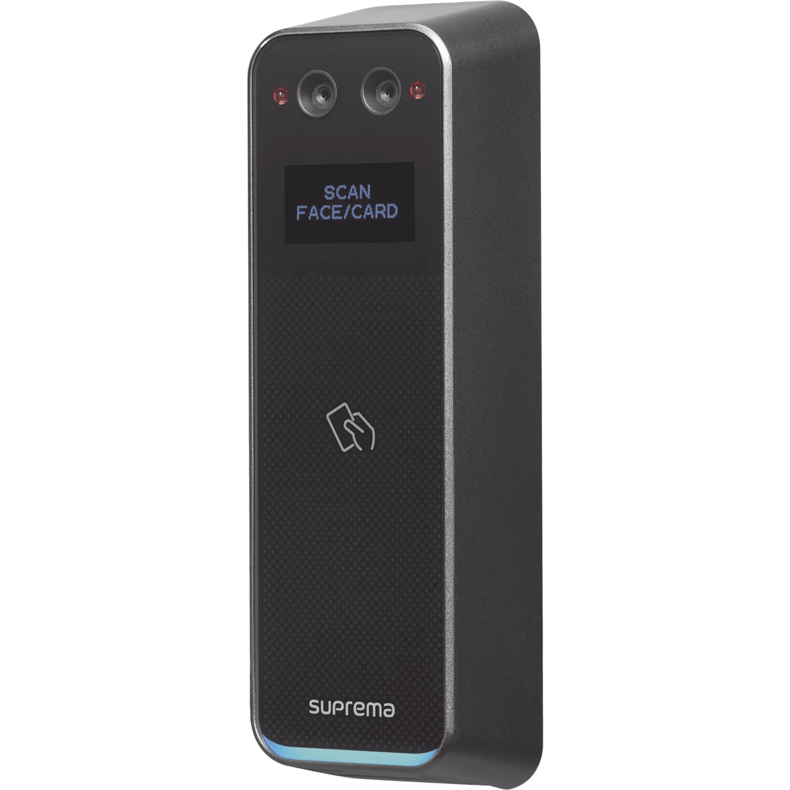 Lector Biométrico Facial (compatible solo con BIOSTARAIR) / lector de tarjetas Prox EM, mifare, Tarjetas Virtuales por Bluetooth / con protección IP67, IK08
