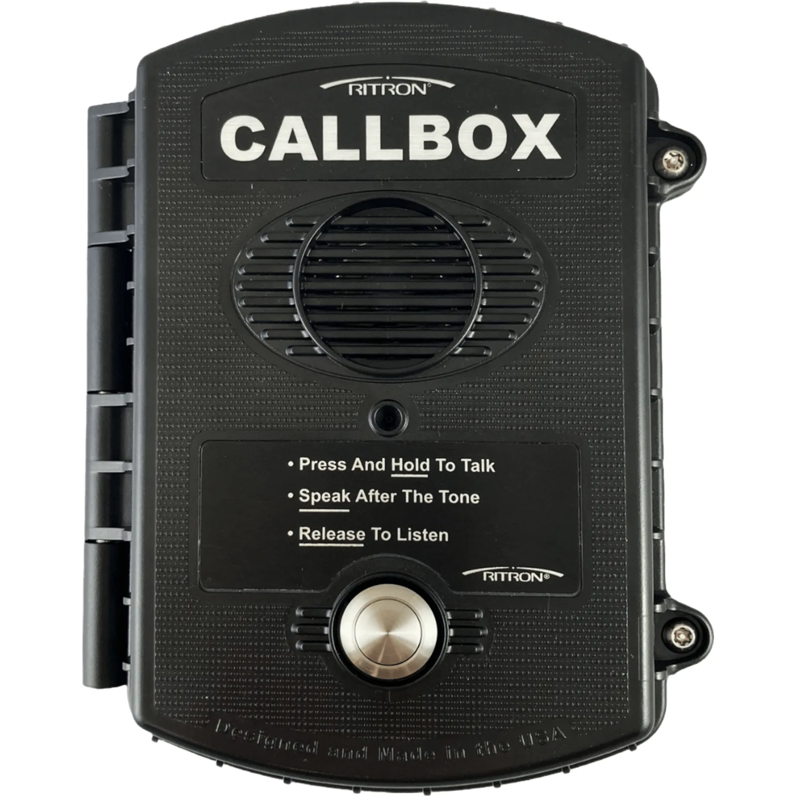 Callbox, Intercomunicador Inalámbrico Vía Radio UHF 450-470MHZ, Serie Q1 en Color Negro