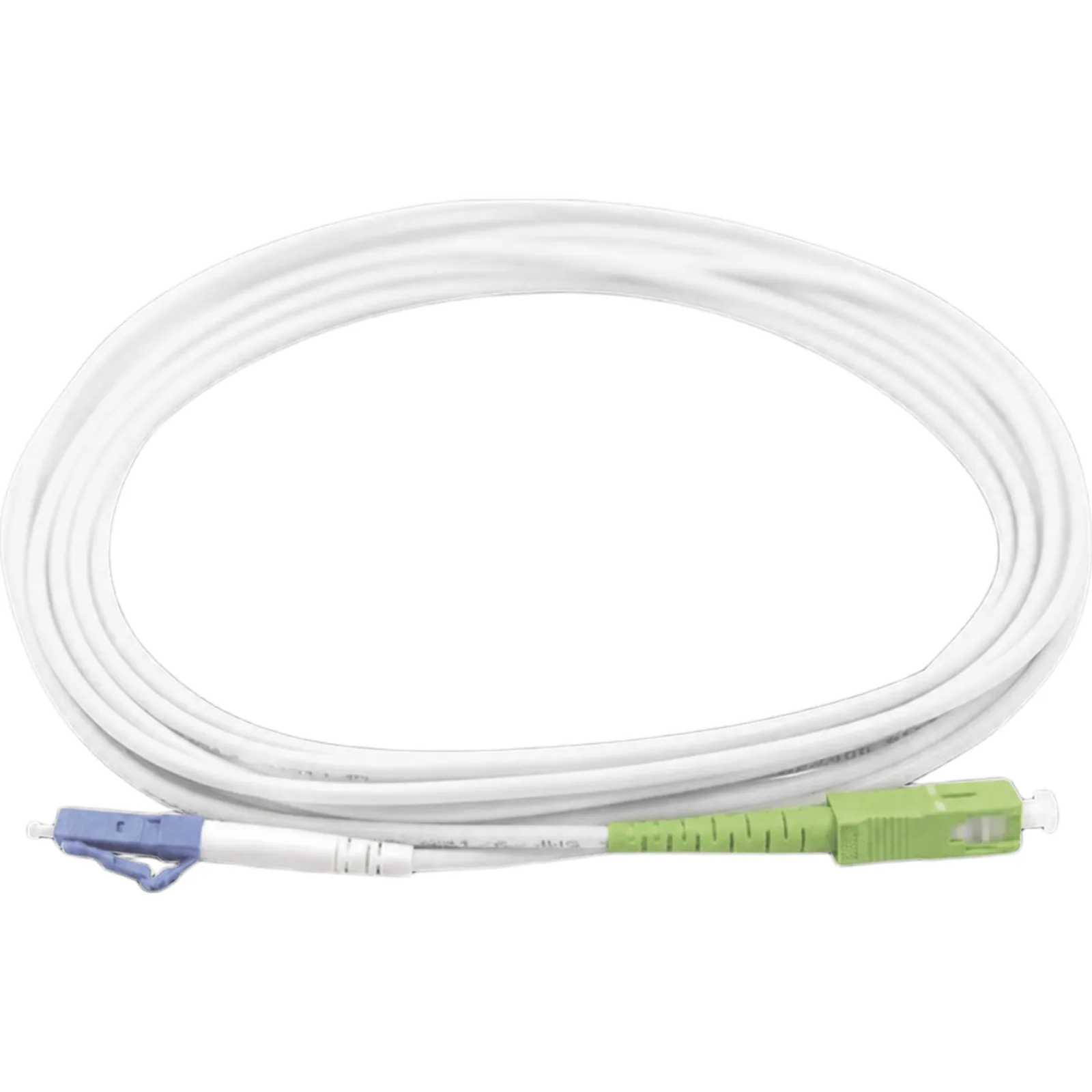 JUMPER FIBRA OPTICA MONOMODO G657A2 3MM SIMPLEX SC/LC UPC/APC 1-5M