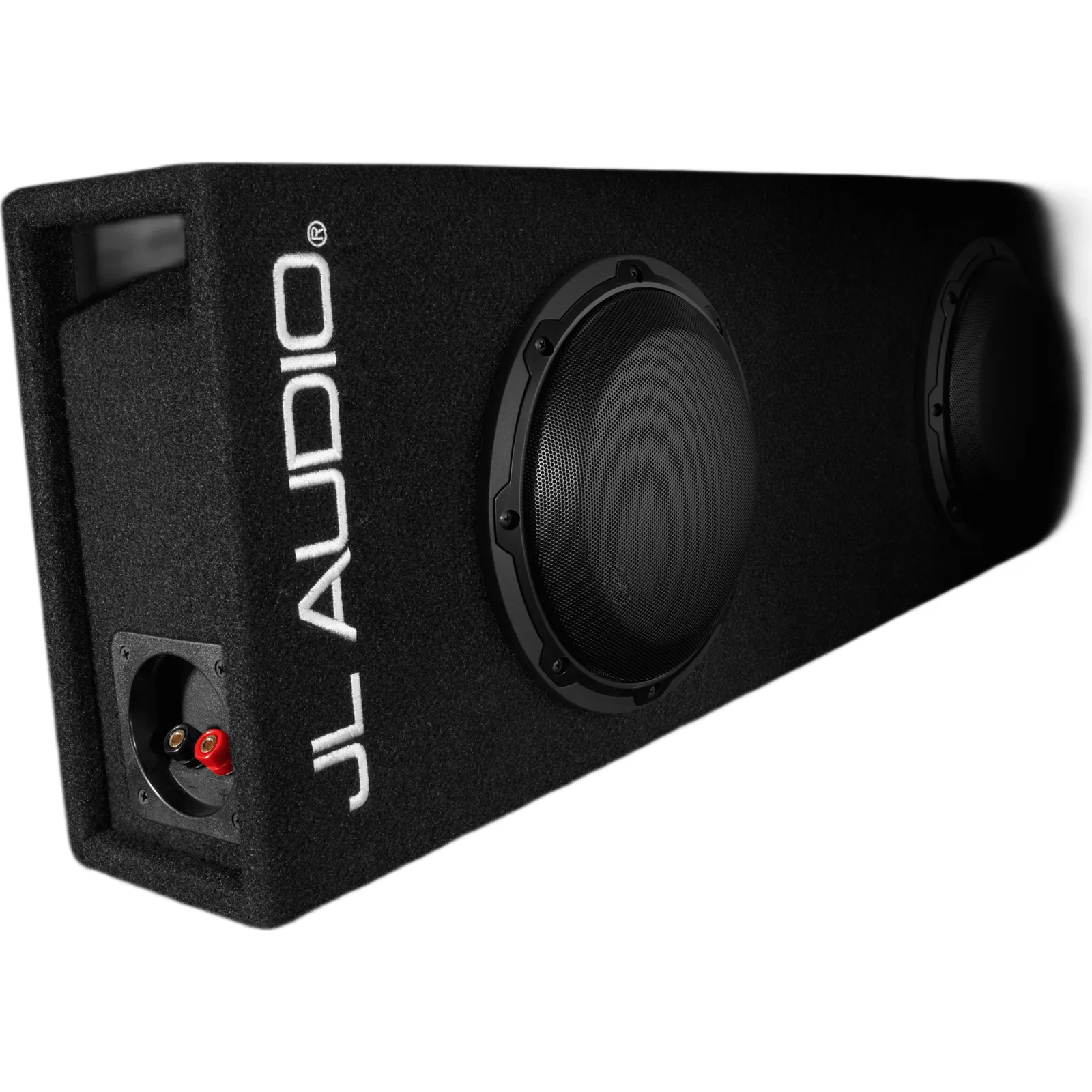Subwoofer con Caja para Coche JL Audio MicroSub W3 / Dual 8" / 500 W RMS / 2 &Omega; o 4 &Omega; / Carcasa con Puertos / Terminal de 5 Vías