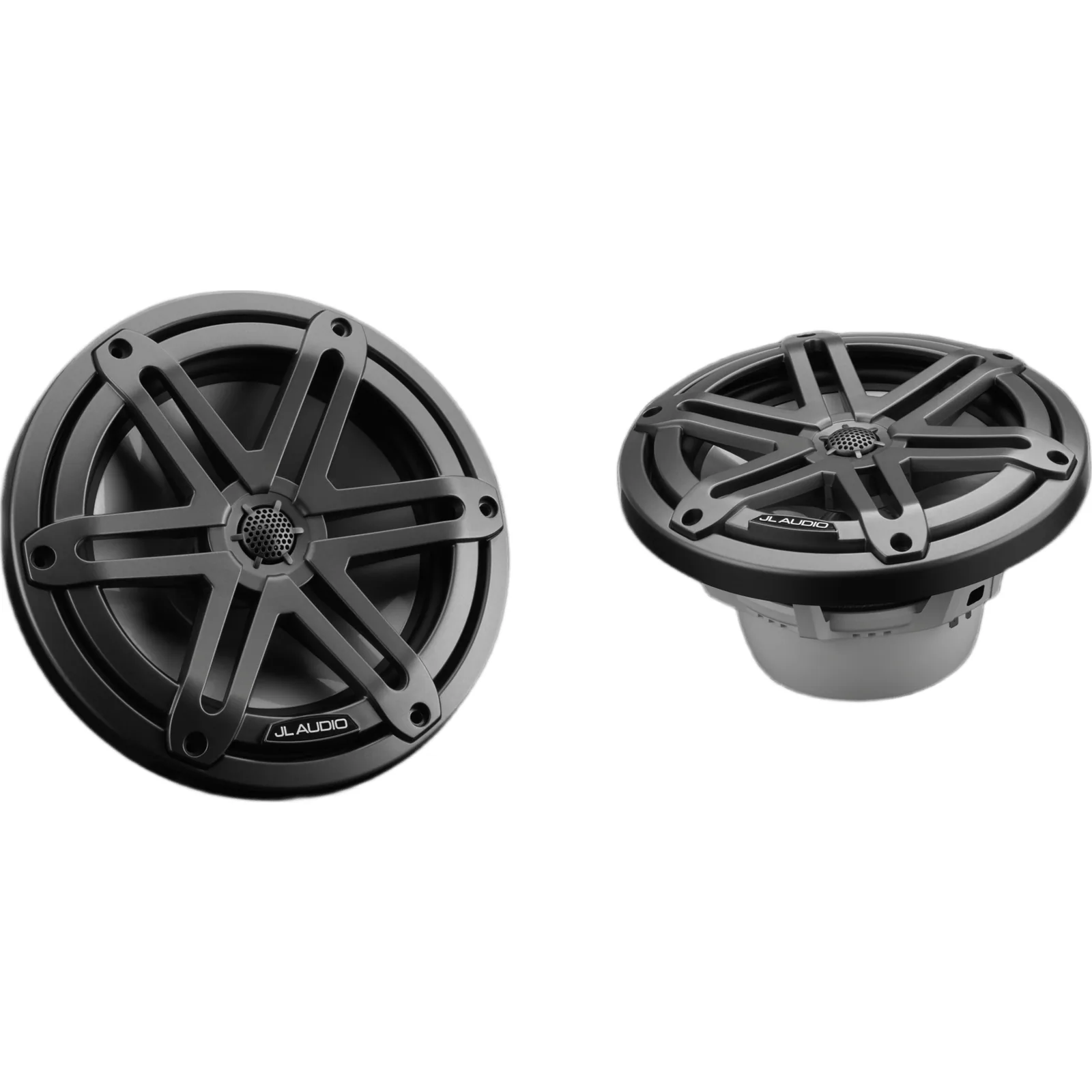 Bocinas Náuticas Coaxiales / 7.7" / 70 W RMS / 90.5 dB / 45 Hz - 25 kHz / 4 &Omega; / Rejilla Deportiva Gris