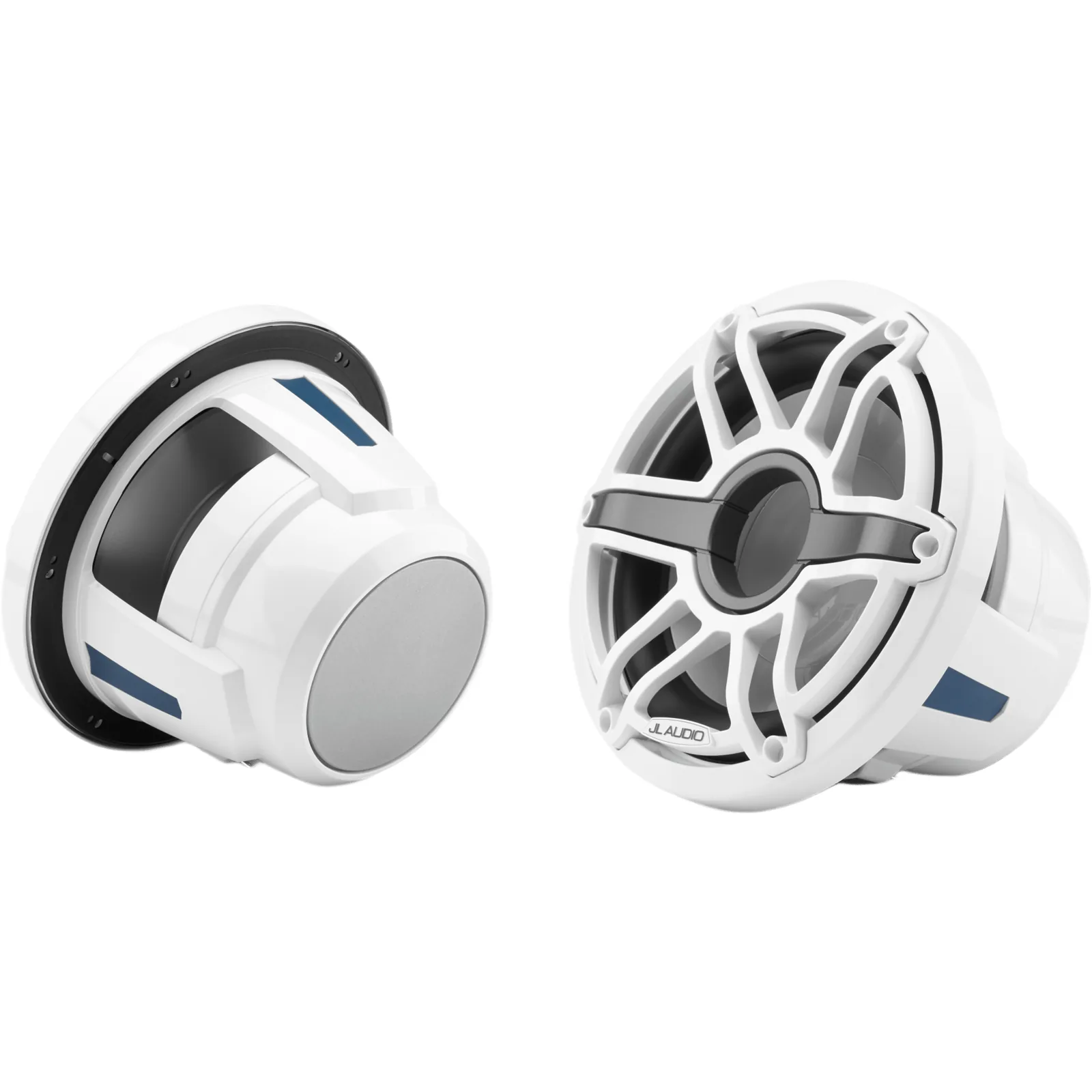 Subwoofer Náutico 10" / 250 W RMS / 4 &Omega; / Polipropileno con Mica / Rejilla Deportiva Blanca / Deflector Infinito o Caja Cerrada / Marino