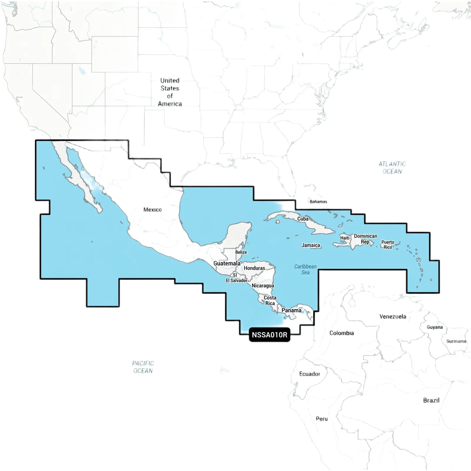 Cartas Marítimas / América Central y Caribe / Interior y Costas / Navegación / Cartografía Náutica