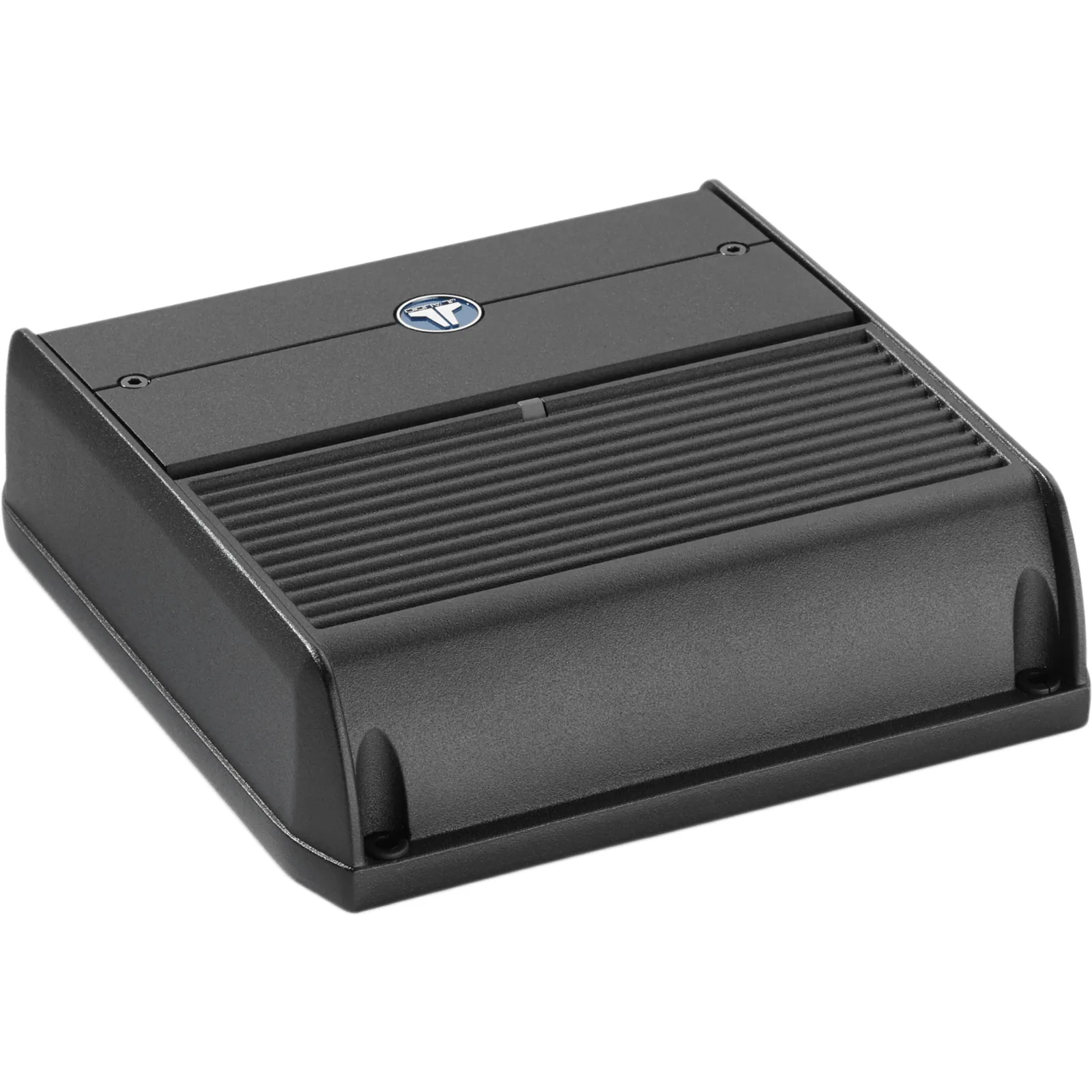 Amplificador Náutico y para Automóvil / 2 Canales / Clase D / 200 W / Rango Completo / 75 W RMS x 2 a 4 &Omega; / 100 W RMS x 2 a 2 &Omega; / Puenteado 200 W x 1 / Filtro Paso Alto y Bajo 50-500 Hz / Entradas RCA / Fusible 20 A / Dimensiones