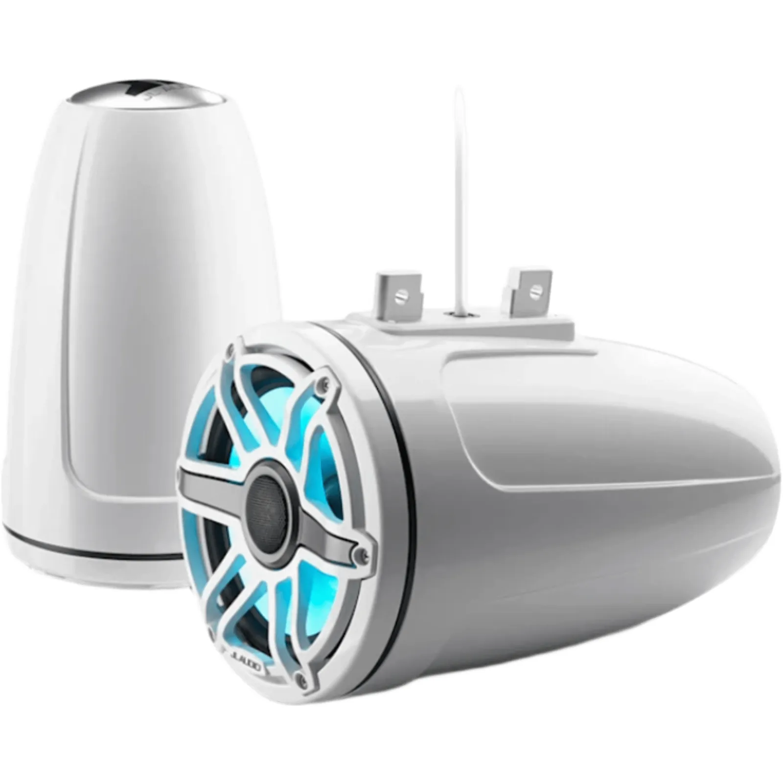 Bocinas Cerradas para Torre / 7.7" / Coaxial Cerrado / 100 W RMS / 4 &Omega; / 45 Hz - 25 kHz / Sensibilidad 91 dB / Iluminación LED Transflective™ / Blanco Clásico