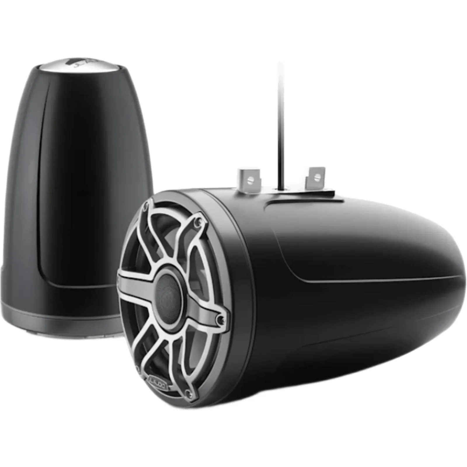 Bocinas Cerradas para Torre / 8.8" (224 mm) / Coaxial Cerrado / Acabado Titanio / Rejilla Deportiva de Titanio / RMS 125 W / Sensibilidad 90.5 dB / Respuesta 38 Hz-20 kHz / Impedancia 4 &Omega; / Amplificador Recomendado 50-250 W por Canal / Cono de