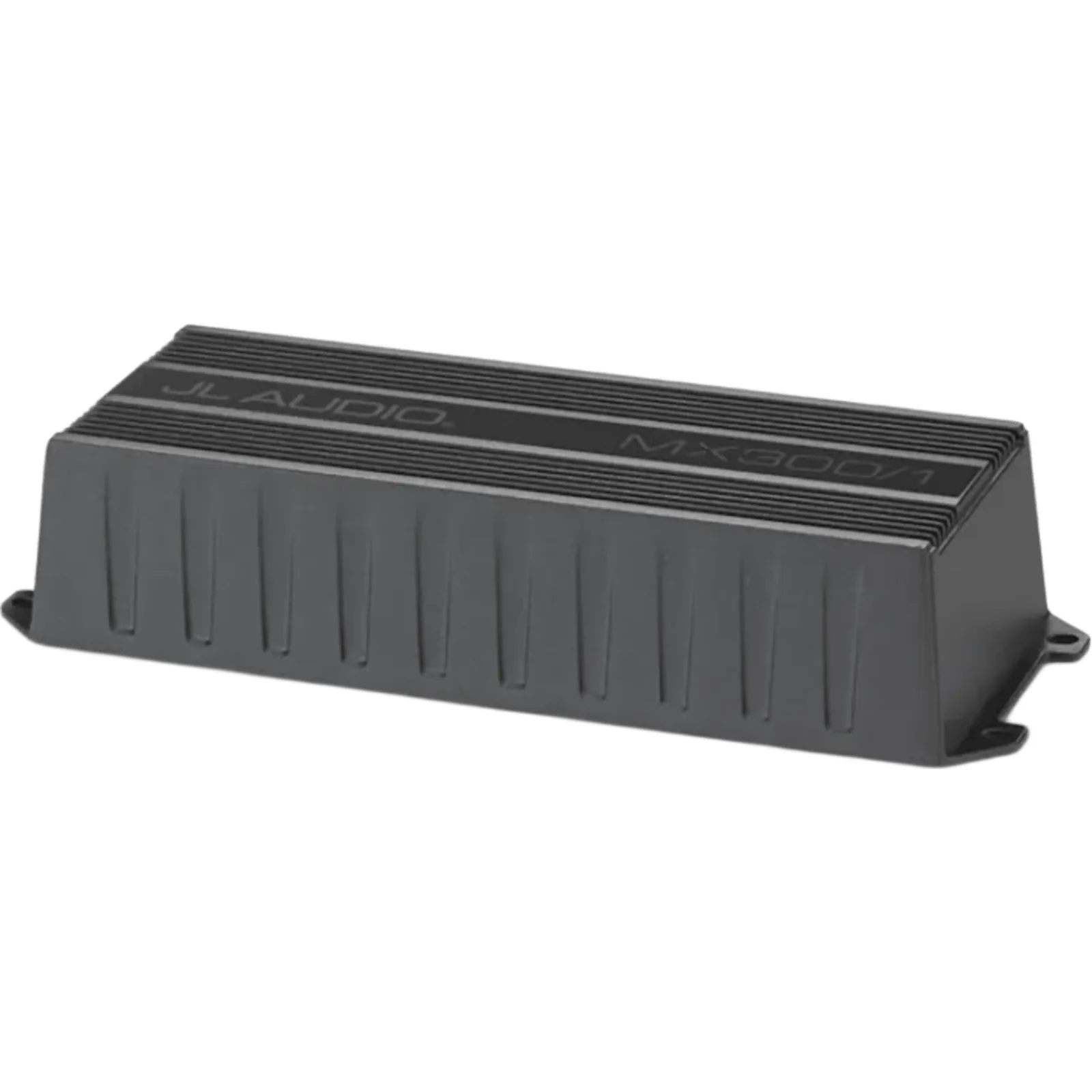 Amplificador Náutico y para Deportes de Motor / Monobloque Clase D / 300 W RMS a 2 &Omega; / IPX7 Resistente al Agua y Polvo / Filtro Paso Bajo 40-400 Hz / Ecualizador de Refuerzo de Graves / Control de Nivel Remoto Opcional / Fusible 30 A