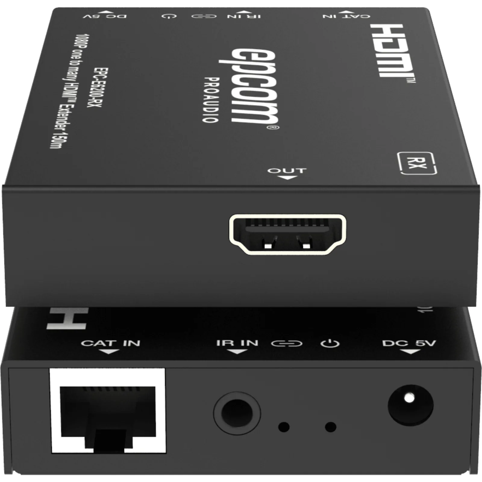 Receptor de Extensor HDMI™ Sobre IP | Solo Decodificador | 150m Por Cable CAT6 | Compatible Con Red Gigabit | Video Full HD | Compresión EZCast | Control IR Unidireccional