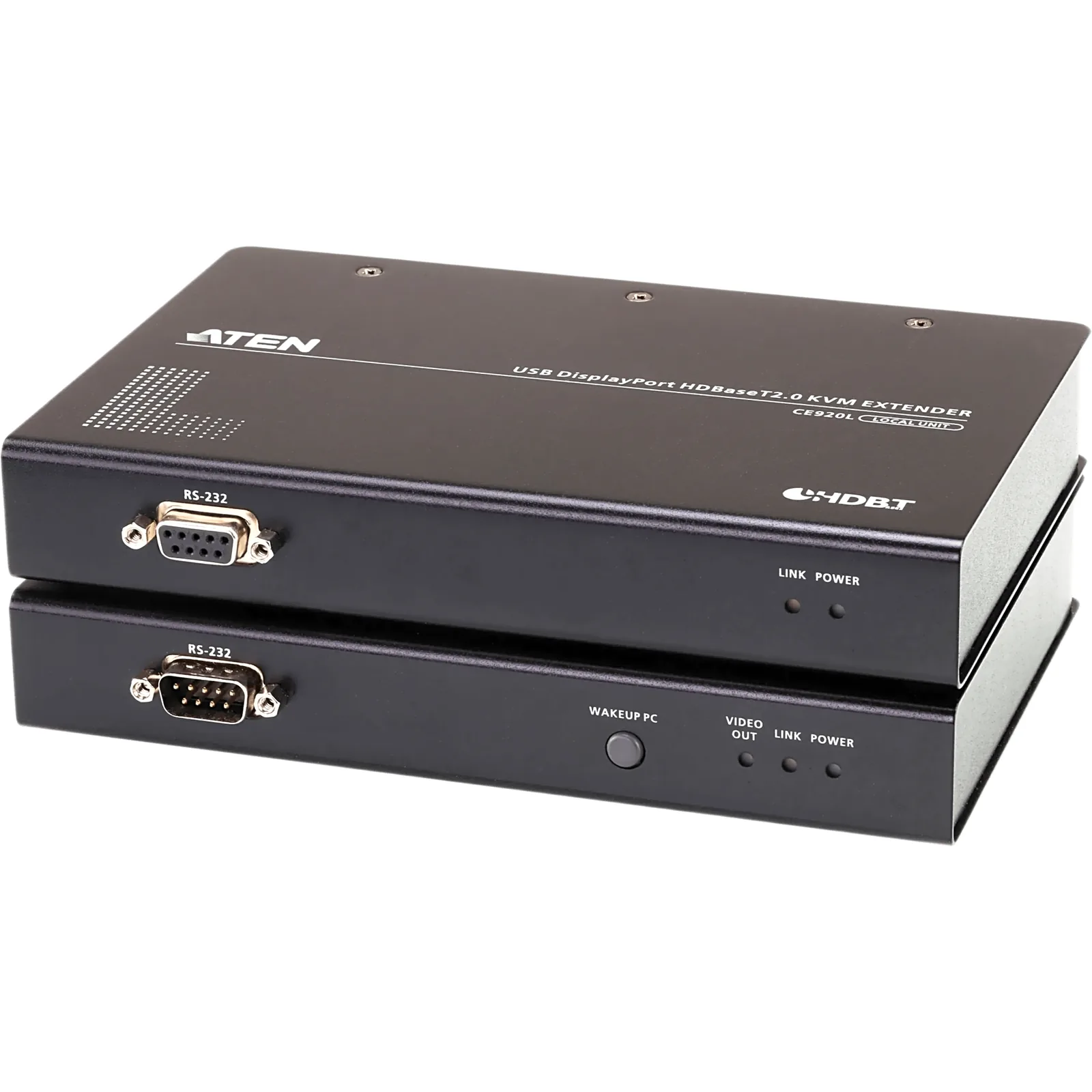 Extensor KVM USB DisplayPort HDBaseT 2.0 | 4K @ 100 m (328.1 ft) | 1080p @ 150 m (492.1 ft) | Cable Único Cat 6 / 6a | USB 2.0 Full Speed | Audio Estéreo 2 Canales | RS-232 / Ethernet | HDCP / EDID Buffer