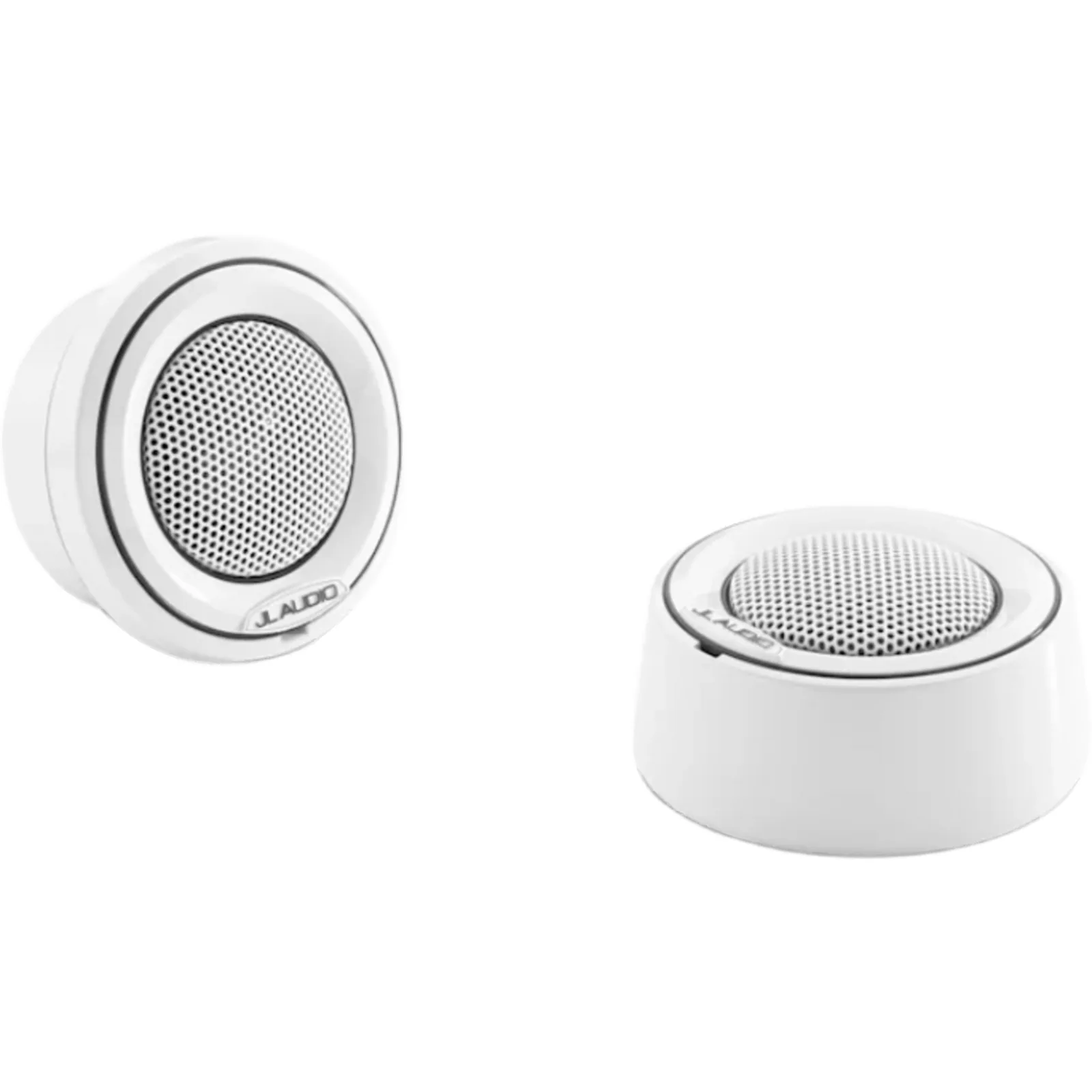 Tweeter de Componentes Náutico JL Audio M6 / 1" (25.4 mm) / Cúpula de Seda / Alta Potencia y Amplia Dispersión / Resistencia a Corrosión y UV / Soportes de Montaje Blancos / Anillo Embellecedor Blanco