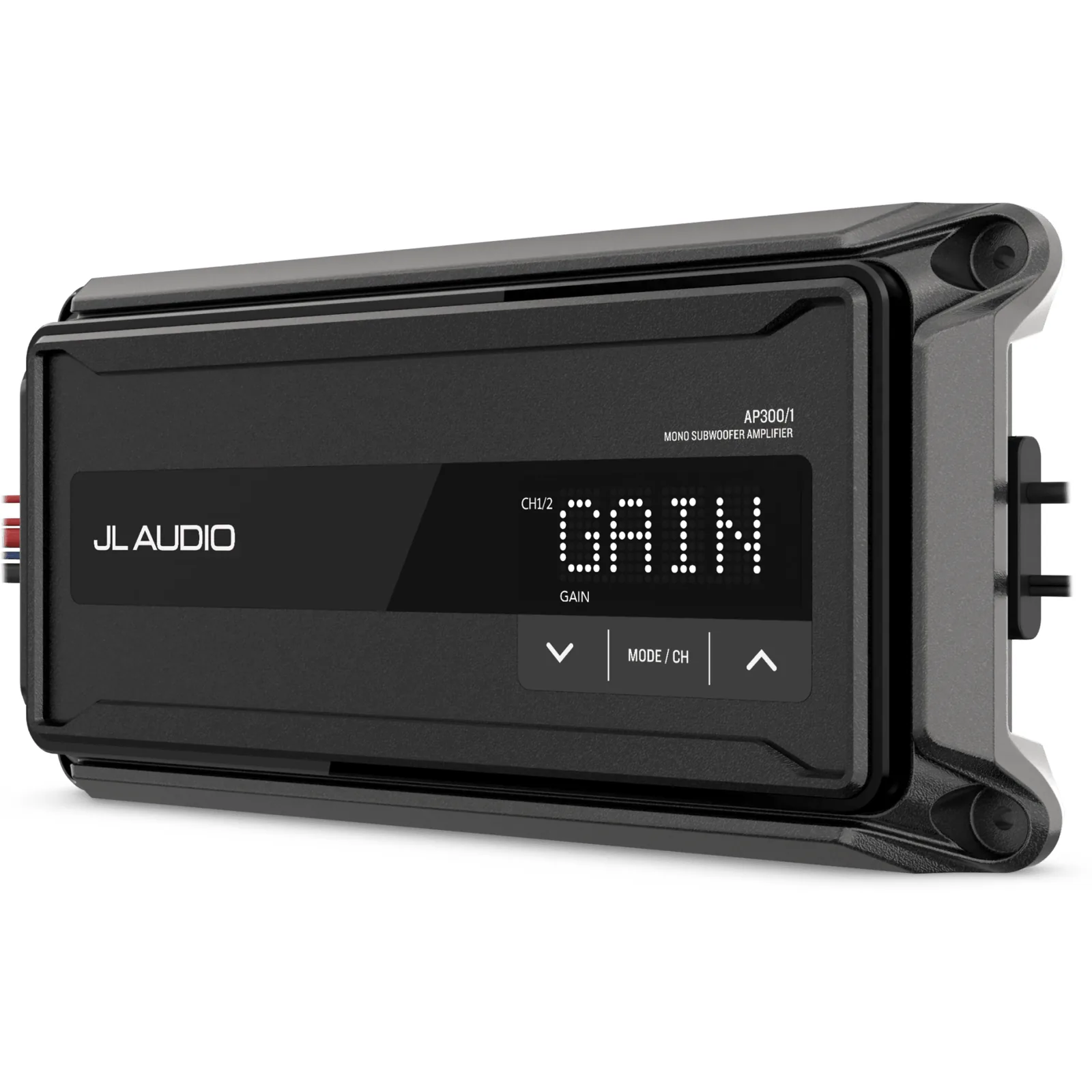 Amplificador Náutico Monobloque / Clase D / 200 W RMS a 4 &Omega; / 300 W RMS a 2 &Omega; / IP67 / 9-16 VDC / Filtro Paso Alto-Bajo / Refuerzo de Graves / JL Audio