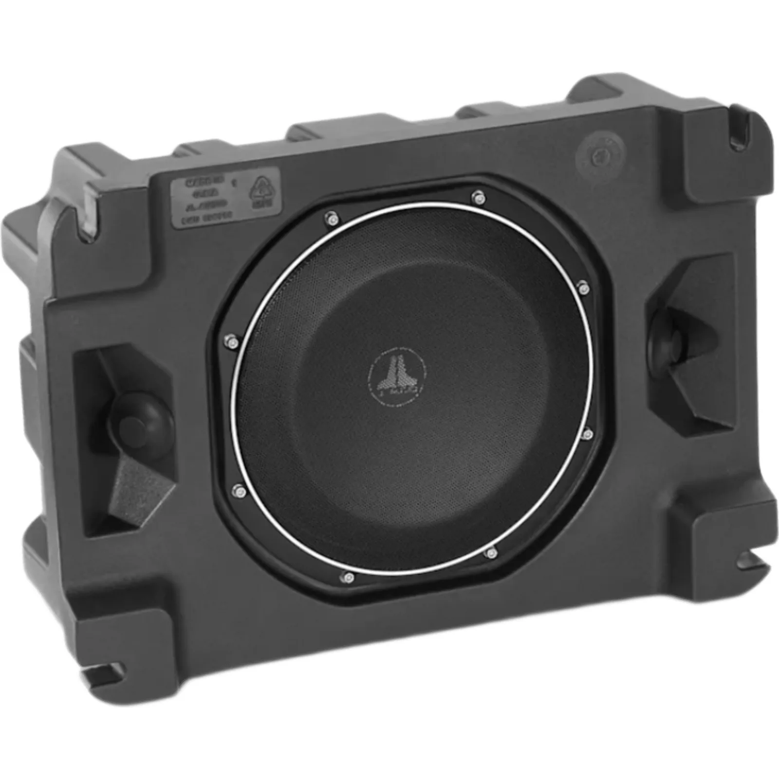 Subwoofer Sellado StowAway 10″ / Dimensiones 178 x 457 x 318 mm (7 x 18 x 12.5 in) / 2 &Omega; o 4 &Omega; / Potencia RMS 300 W / Amplificador Recomendado 75-300 W / Cono de Polipropileno Relleno de Minerales / Carcasa Sellada / Rejillas Incluidas /