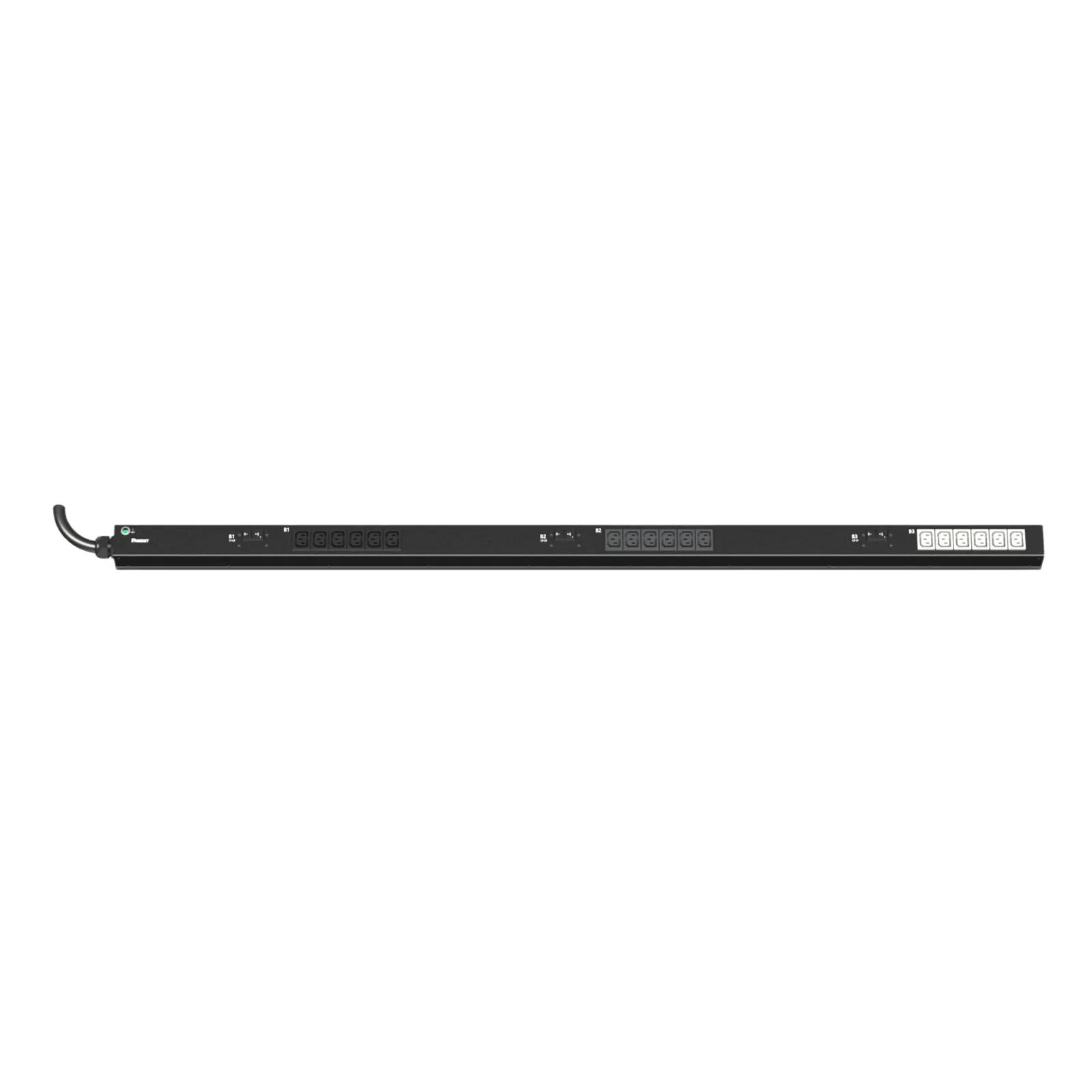 PDU ES2P Básico para Distribución de Energía, Enchufe de Entrada NEMA L21-30P, Con 18 Salidas C13, de Instalación Vertical, 208 Vca, 30 Amp