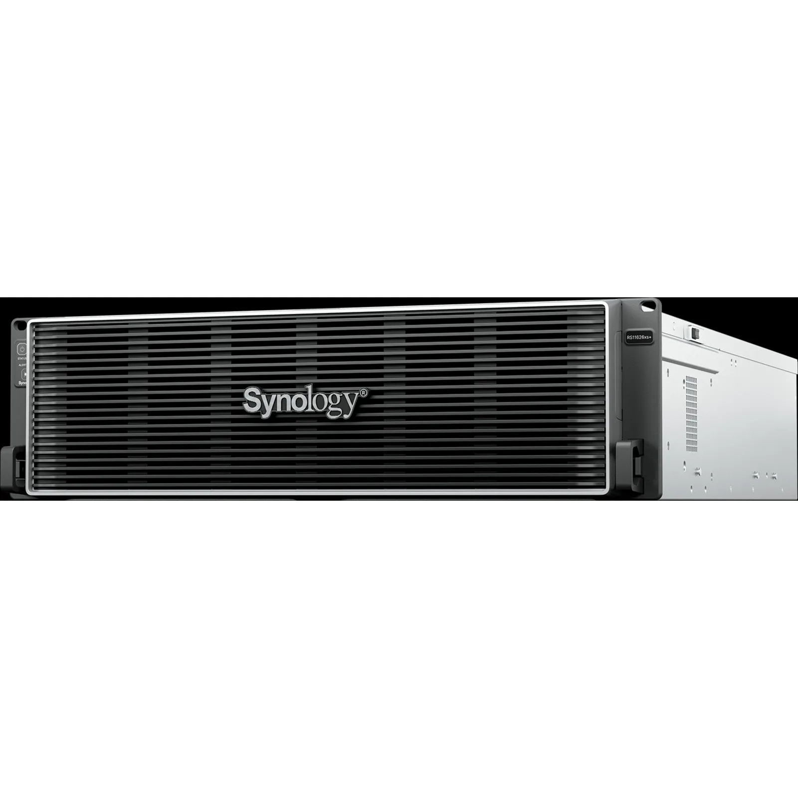 Servidor NAS RackStation 3U / 20 Bahías (16 x 3.5"/2.5" + 4 x 2.5") / 2 SSD M.2 NVMe Integrados RAID 1 / Dual 10GbE RJ45 / Escalable a 116 Bahías con RX1222sas / 234,000+ IOPS 4K / 10,500/8,200 MB/s / Fuentes Redundantes 800W