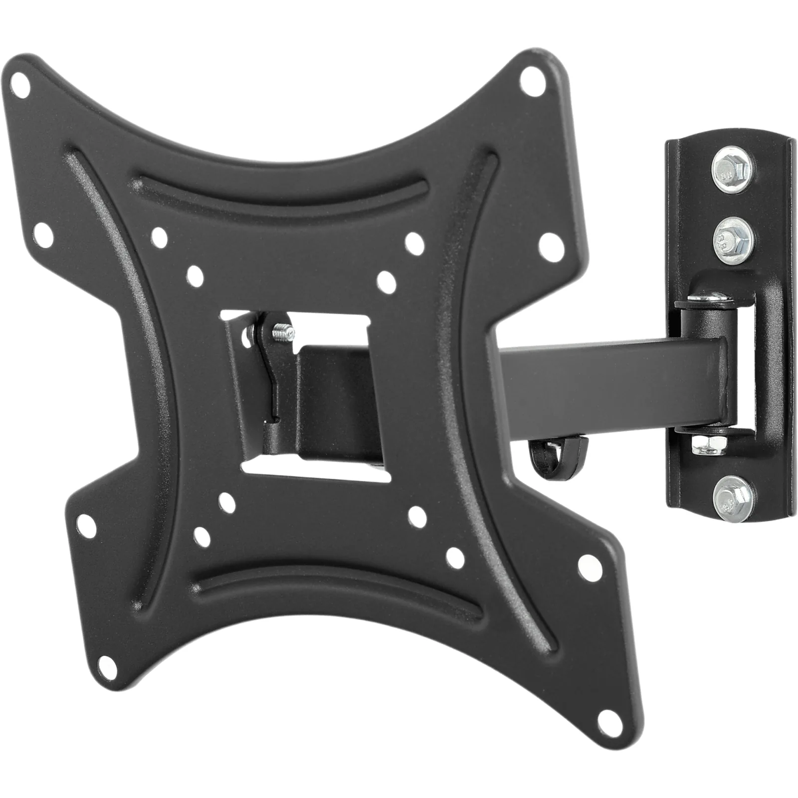 Soporte de Pared con Movimiento de Pivote para TV 22-40 pulg. (55.88-101.60 cm) / Capacidad de Carga 25 kg (55 lb) / Extensión 238 mm (9.37 in) / Inclinación +15°/-5° / Compatible VESA 200x200
