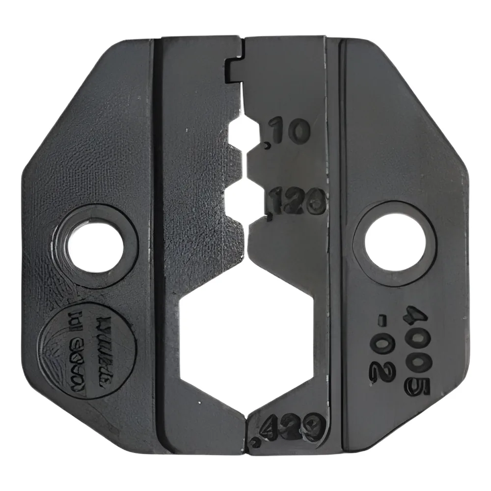 Mordaza para Plegar Conectores de Anillo en RG-8/U, RG-213/U, RG-214/U, 9913 y CNT-400 en tamaños 0.100", 0.128" y 0.429".