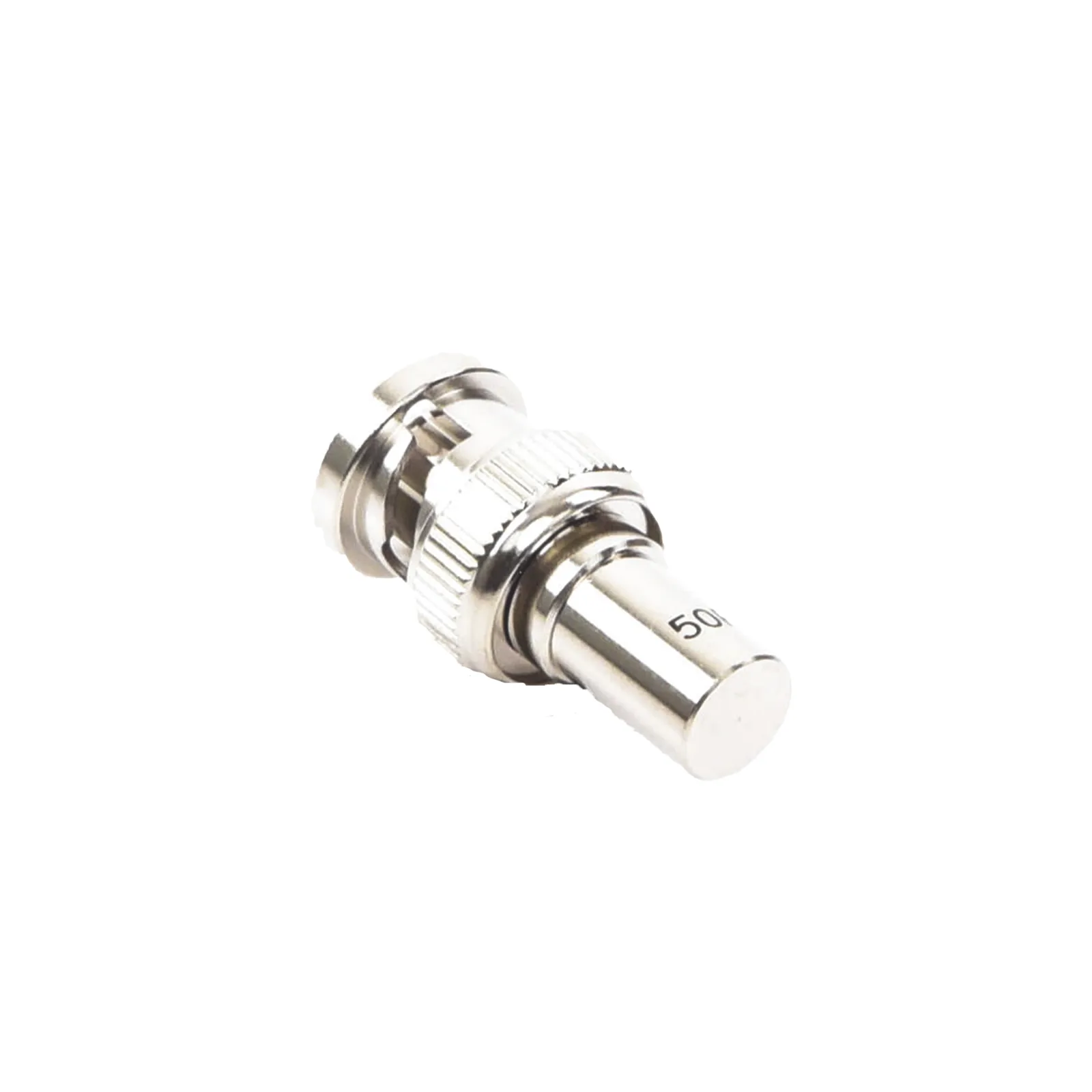 Carga Resistiva de 50 Ohm en BNC Macho, 1/2 Watt, CD-1.5 GHz.