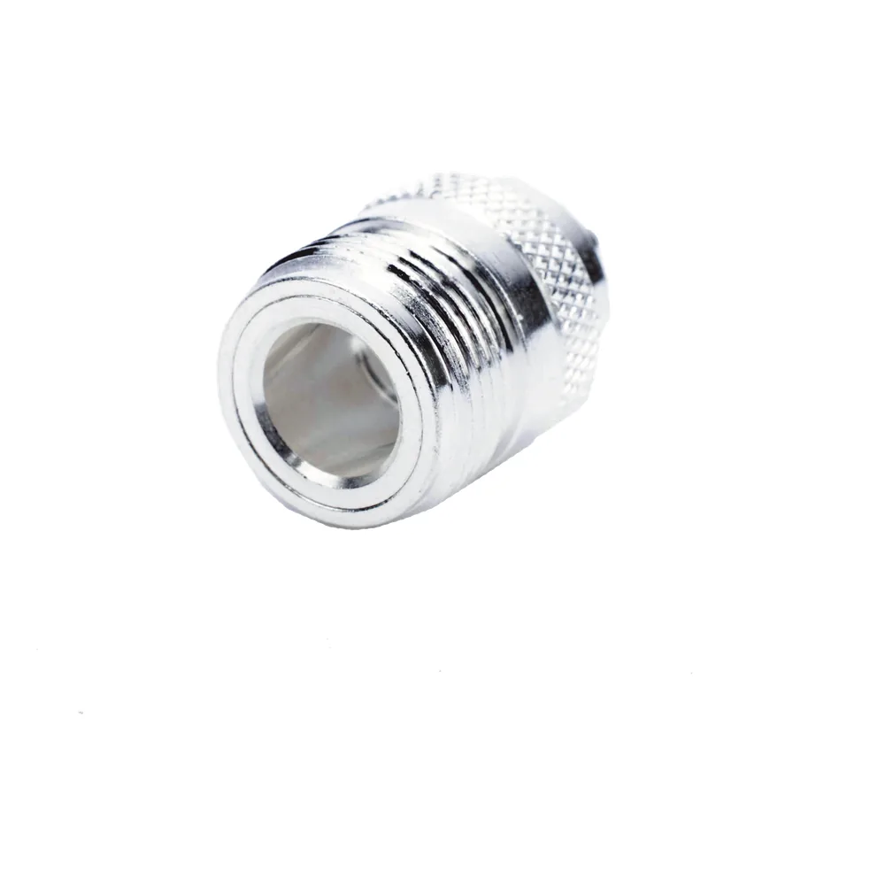 Conector N Hembra de Anillo Plegable para Cables RG-58/U, Níquel/ Oro/ Teflón.
