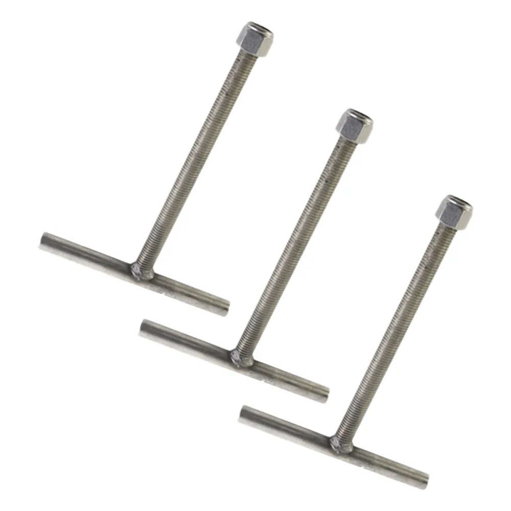 Juego de 3 Anclas con galvanizado por inmersión en caliente. Compatible con SBA60.