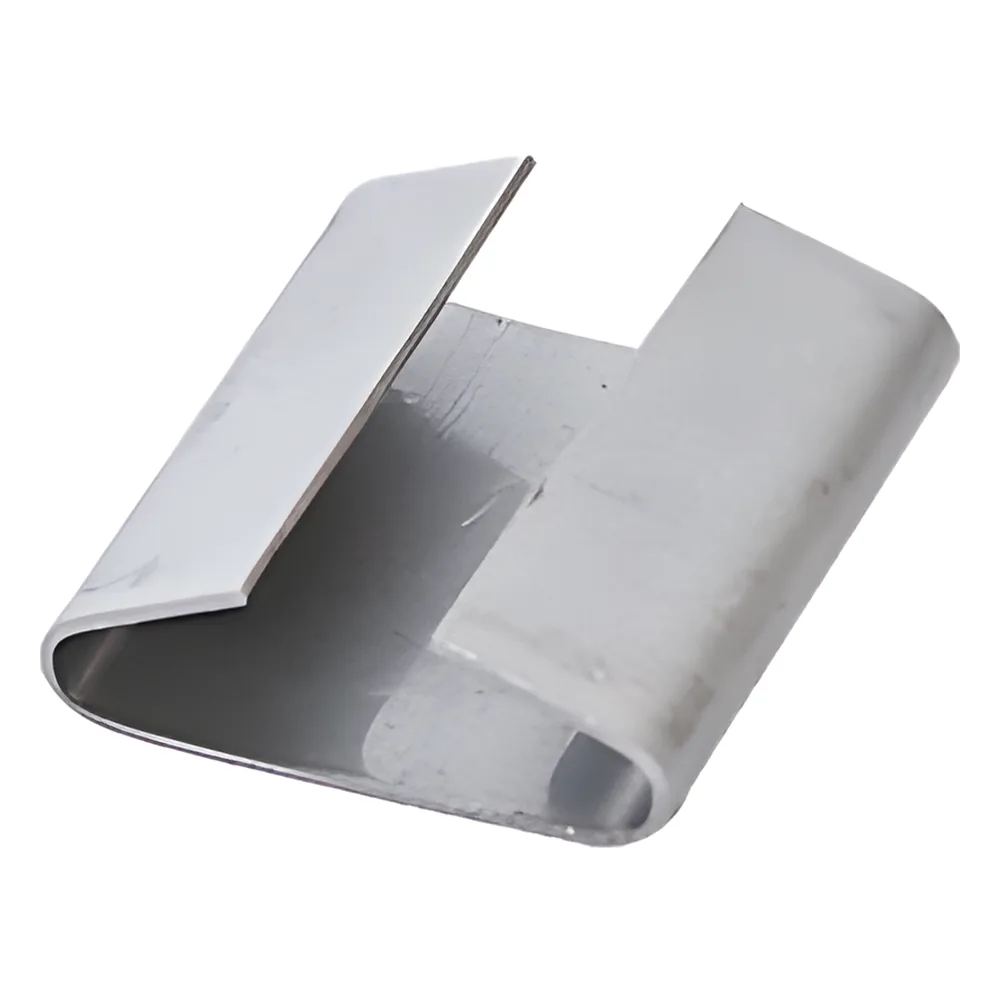 Sello inoxidable para fleje 3/4" (100 piezas)