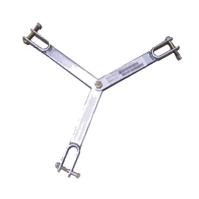 Brida para sujeción de retenida compatible con tramos STZ35G, Galvanizado por Inmersión en Caliente.