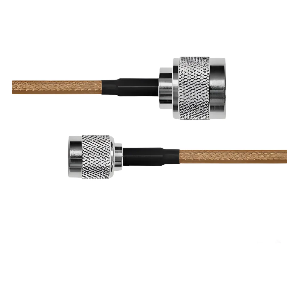 Cable RG142, Conectores N MACHO/TNC MACHO INVERSO.