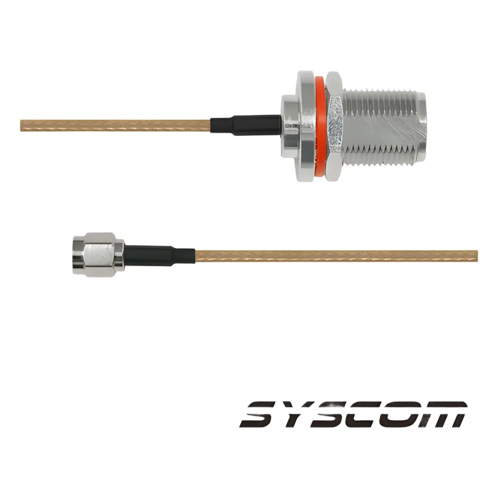 Cable RG316, con conectores N HEMBRA/SMA.