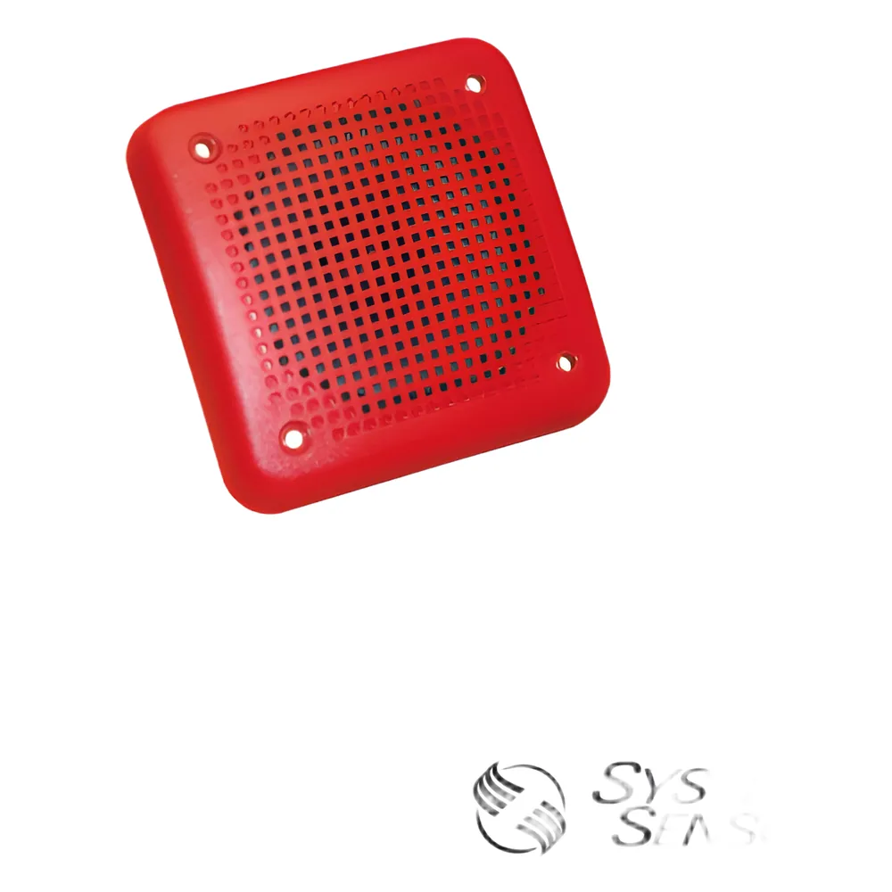 Bocina roja de 84 dB