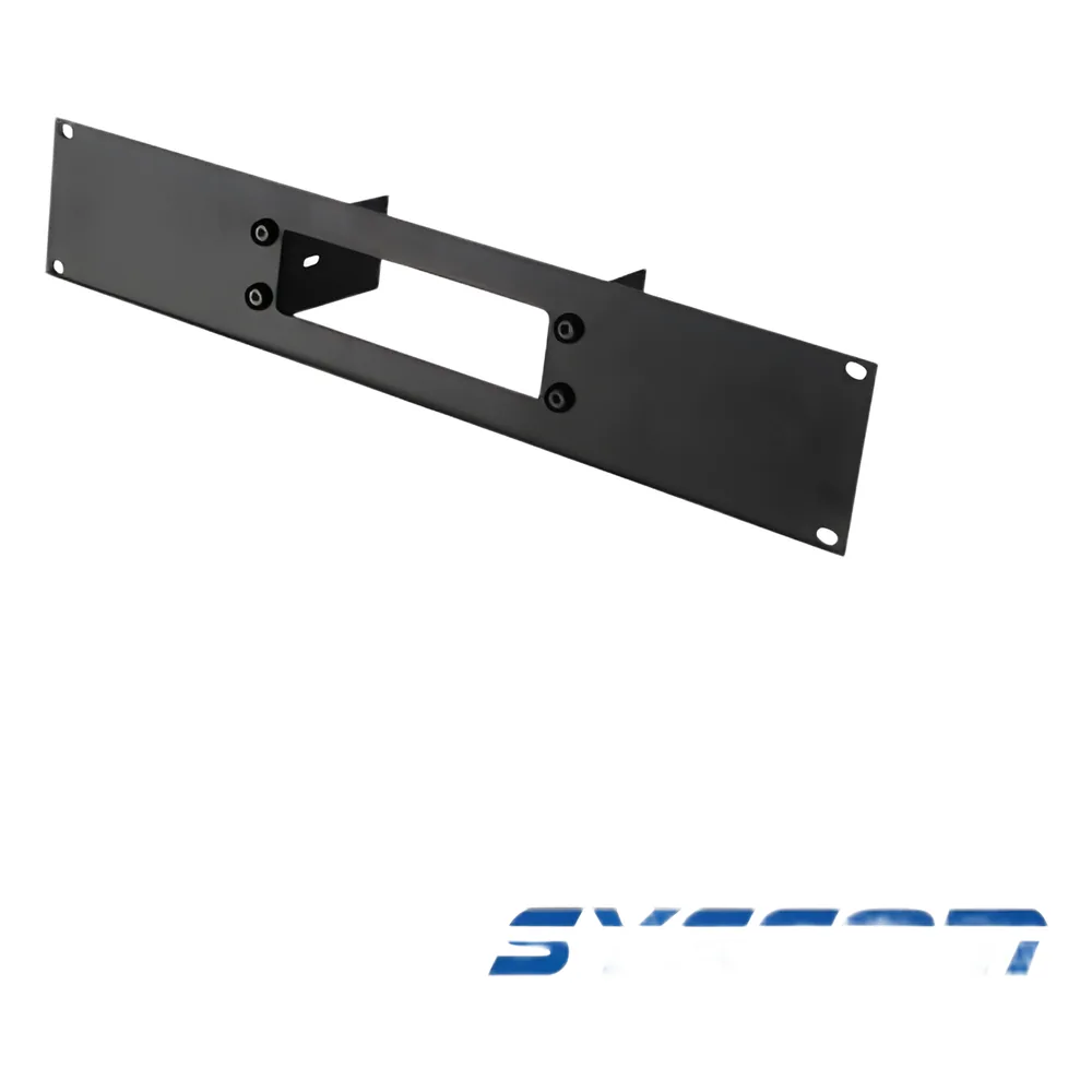 Tapa frontal de aluminio para radios TK7180/8180 uso en rack estándar de 19"