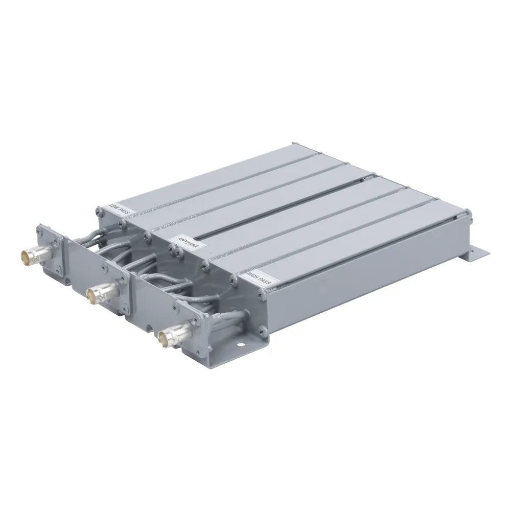 --Descontinuado--Duplexer SYSCOM para 470-490 MHz, 6 Cavidades, con BNC Hembras.