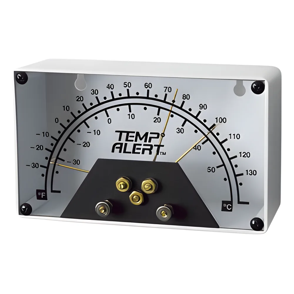 Detector analógico de temperatura ajuste de alarma por alta y baja temperatura