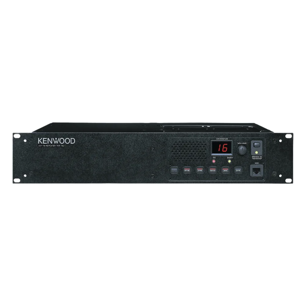 Repetidor 146-174 MHz, 50 Watts, Panel de 16 tonos, Interfaz DB25