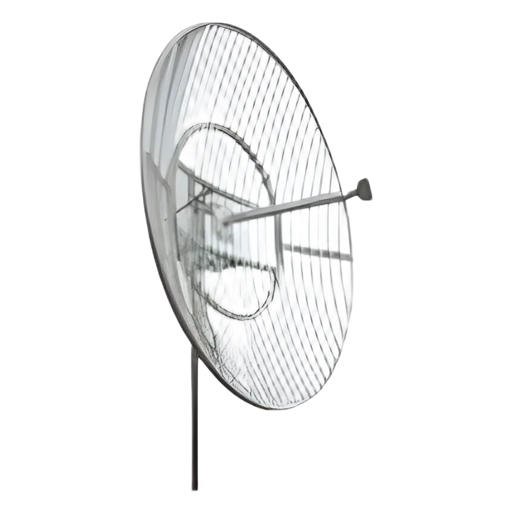 Antena Parabolica 1850-1190 Mhz, Ganancia 26 dBi con Conector N Hembra.