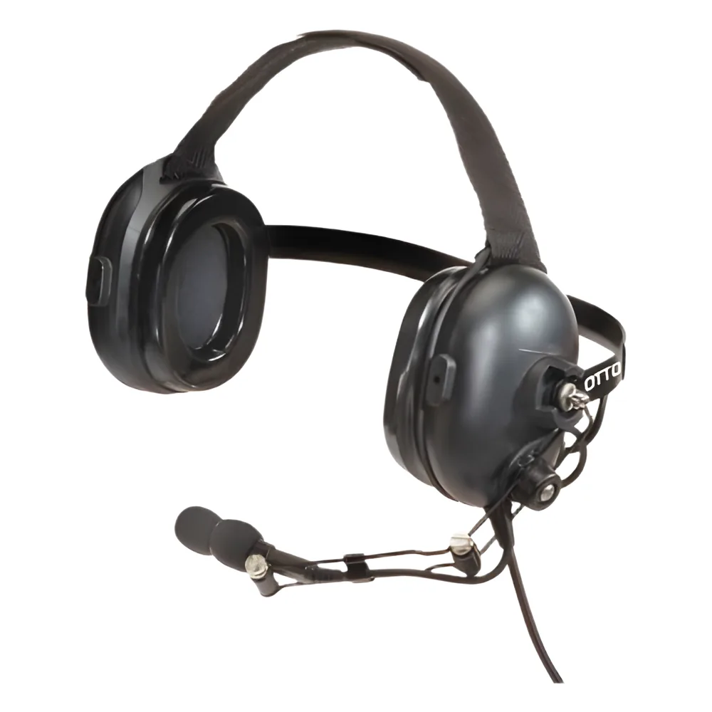 Diadema Heavy Duty por detrás de la cabeza para Motorola EP350/450/450S, MAGONE, MOTOTRBO: DEP450,XPR3000,CP200D. Hytera TC500/600