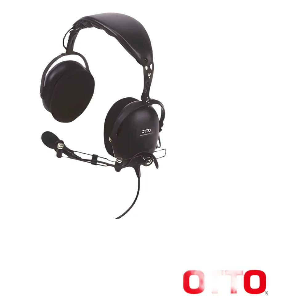 Diadema Heavy Duty sobre la cabeza para KENWOOD NX-200/300/410, TK-480/2180/3180