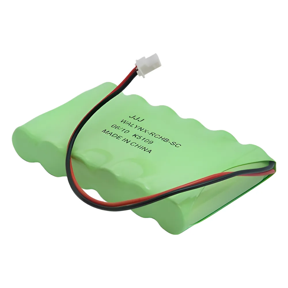 Batería recargable de respaldo NiMH 7.2V 1100mAh para paneles de alarma de la serie LYNX