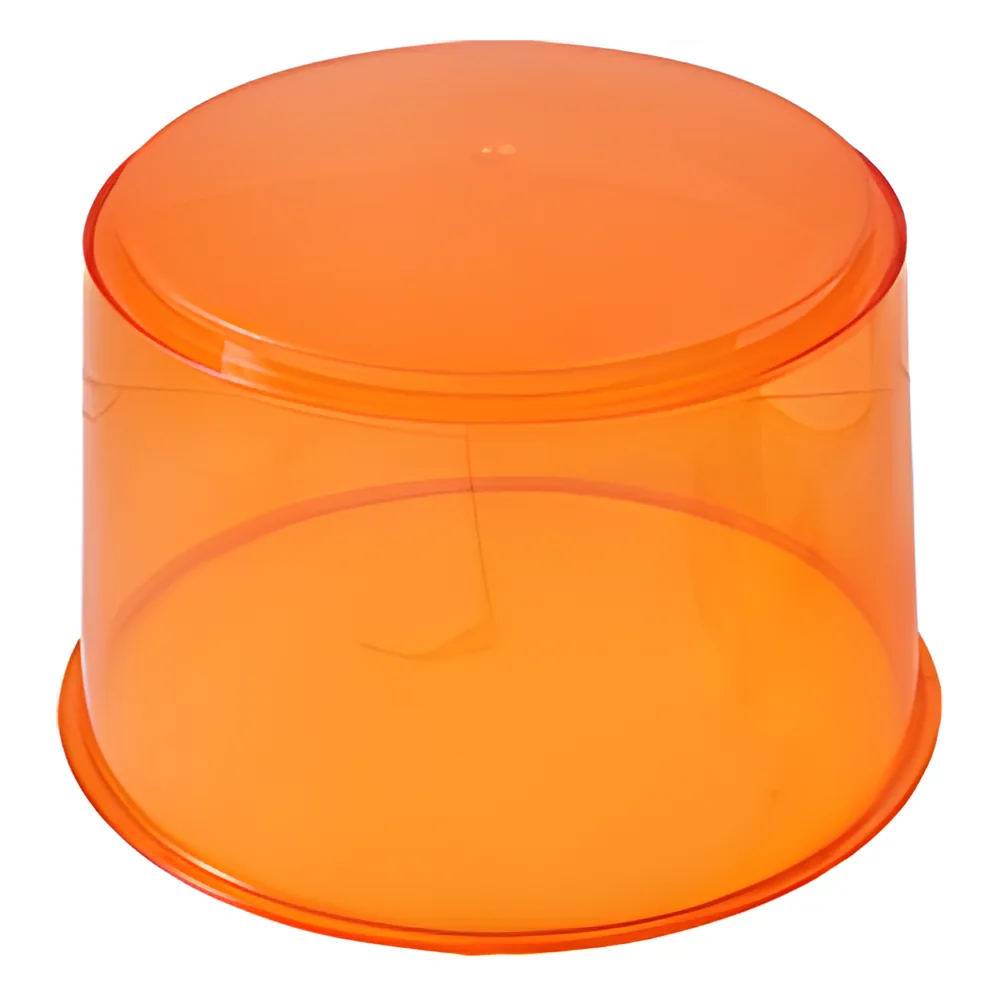 Domo de reemplazo para luz giratoria económica (Modelo 100), color Ámbar