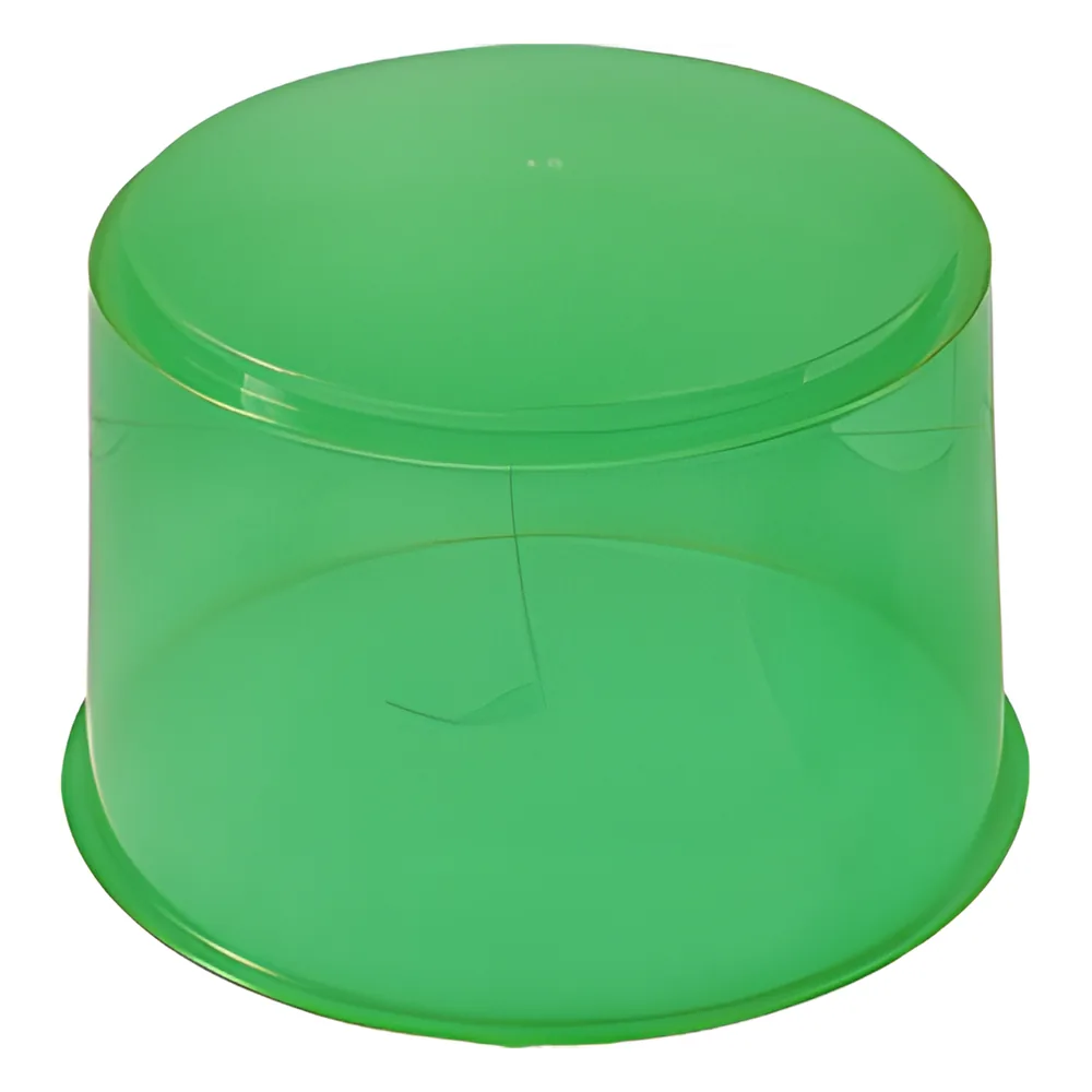 Domo de reemplazo para luz giratoria económica (modelo 100), color verde