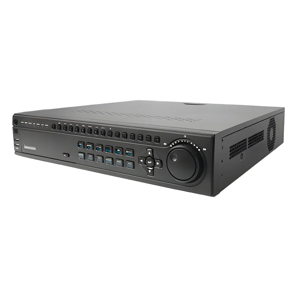 Videograbadora digital de 16 canales a 4CIF, 16 entradas de audio, teclado frontal y salida VGA