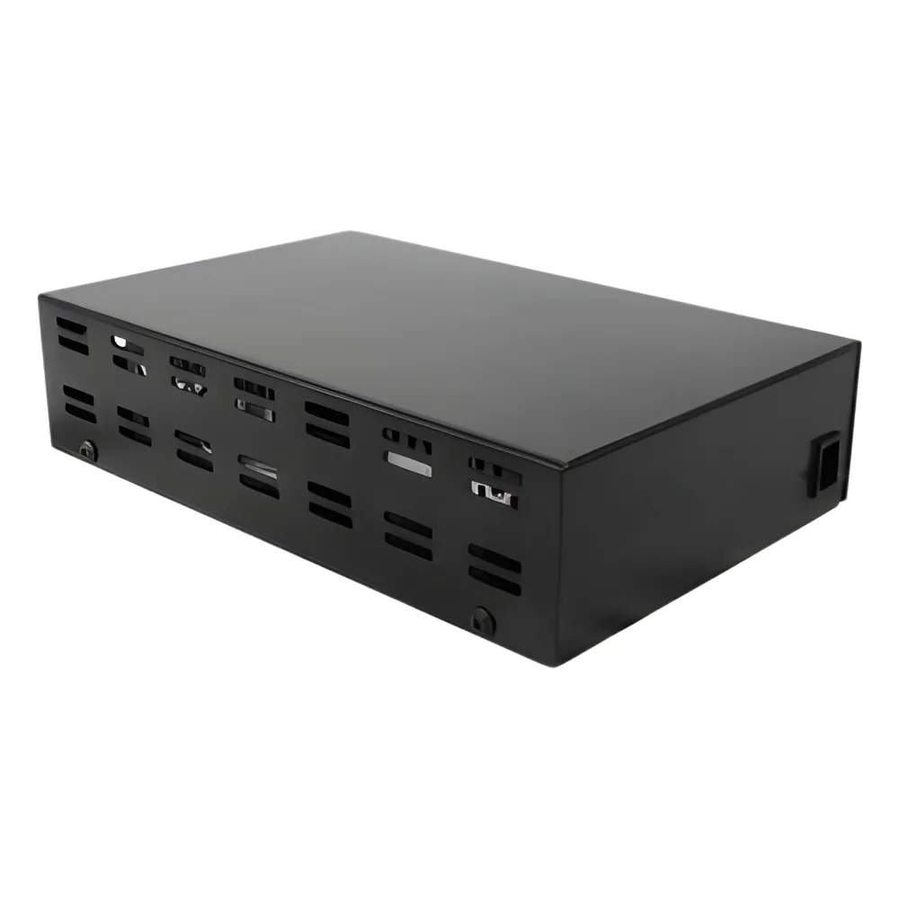 GABINETE PARA FUENTE SYSCOM DE 12Vcc/25A.