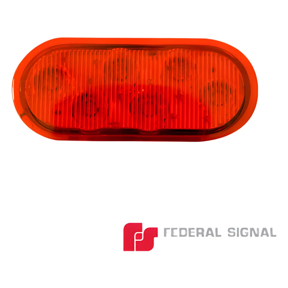 Luz perimetral serie 3K-LED, en color rojo