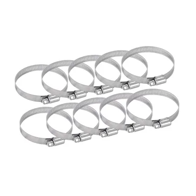 Kit de 10 abrazaderas de 5.0 a 7.5 cm.
