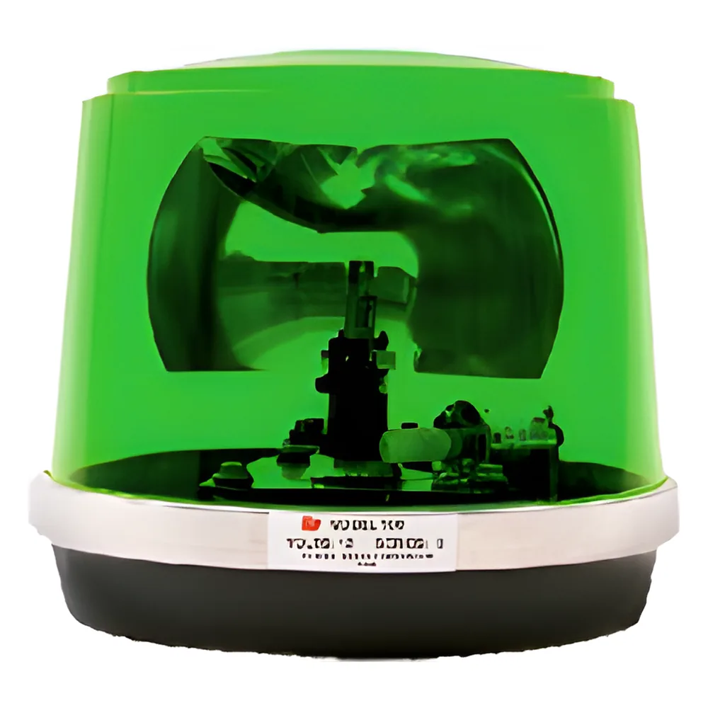 Luz giratoria económica Modelo 100, Color Verde