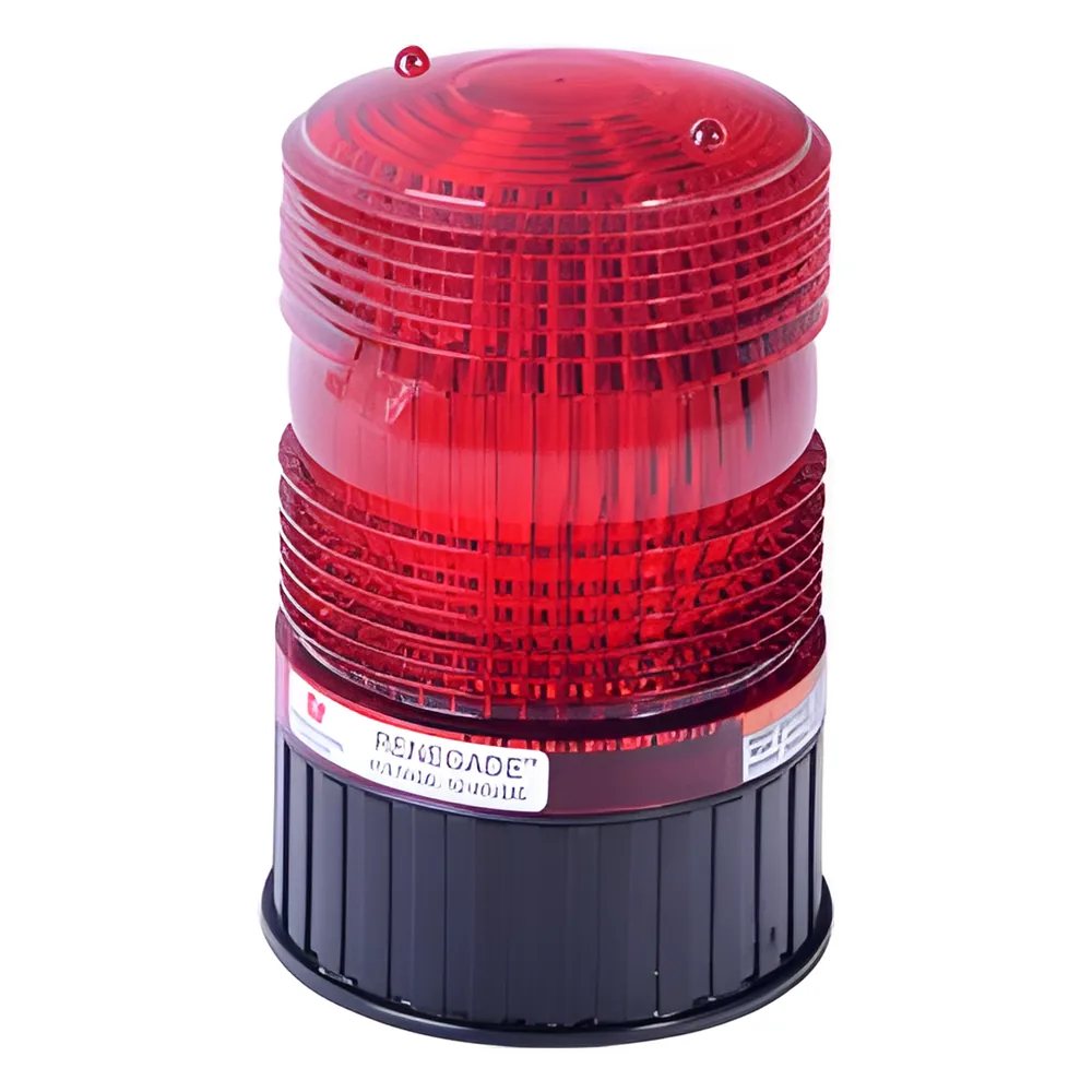 Estrobo Renegade, color rojo con montaje permanente