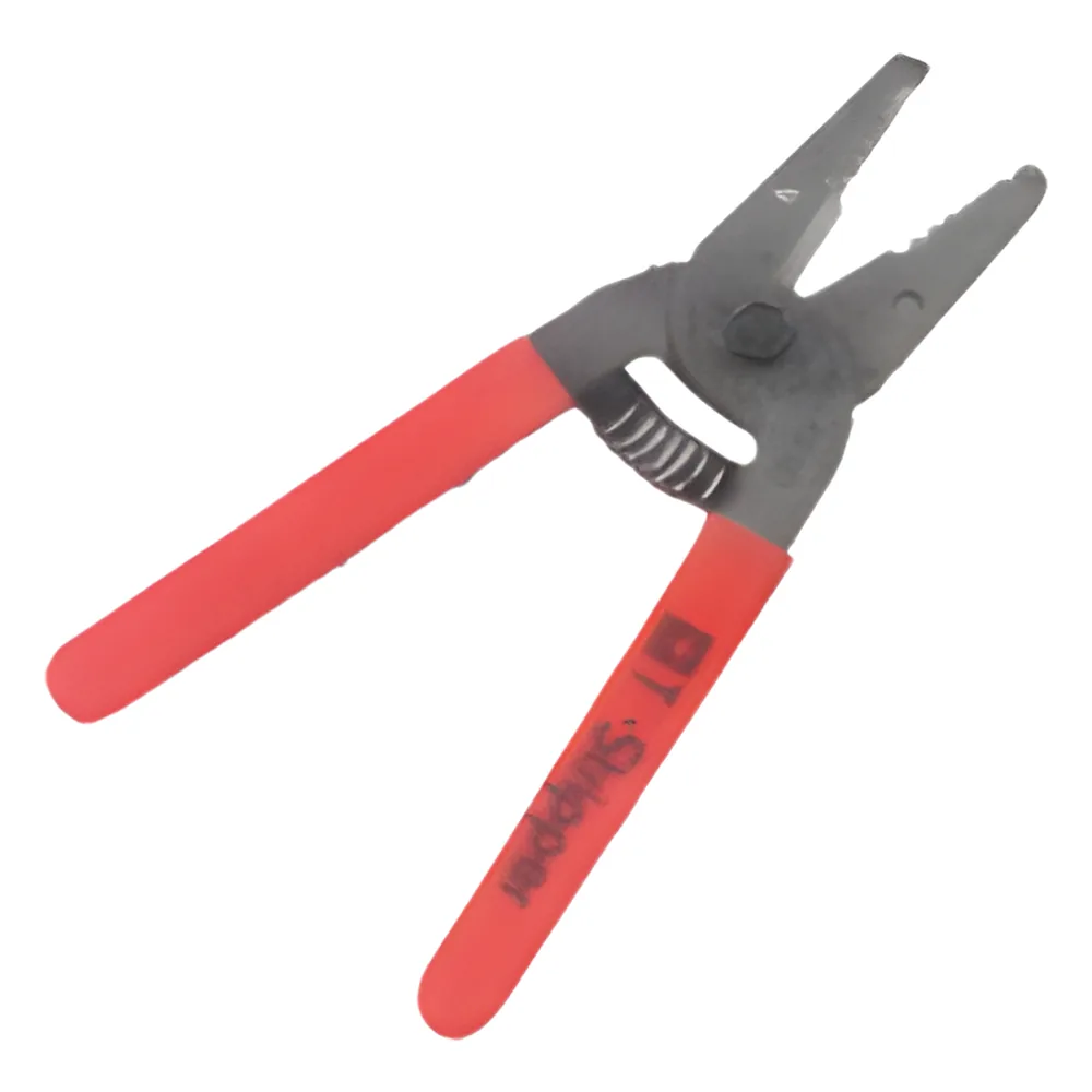 Pinza pelacable de acción rápida y suave. Calibre 16 a 26 con 6" (15.3 cm) de largo.