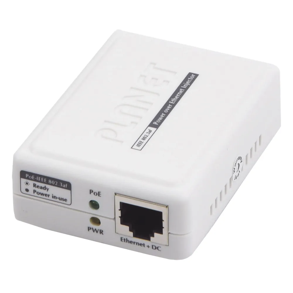 Inyector PoE 802.3af de 1 Puerto Gigabit 10/100/1000 Mbps (End-Span)