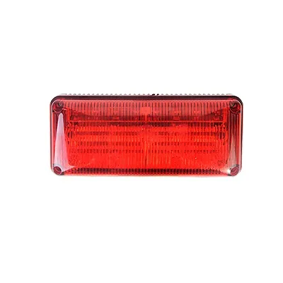 Luz de Emergencia QuadraFlare, Mica y LED Rojo, Ideal para Ambulancias