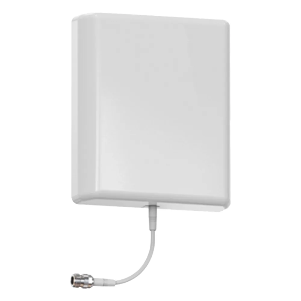 Antena direccional tipo Panel para interior o exterior, 806-960 / 1710-2500 MHz, 8dBi, con conector N-Hembra, incluye montaje para pared